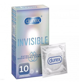 Prezerwatywy Durex Invisible A10 dodatkowo nawilżone