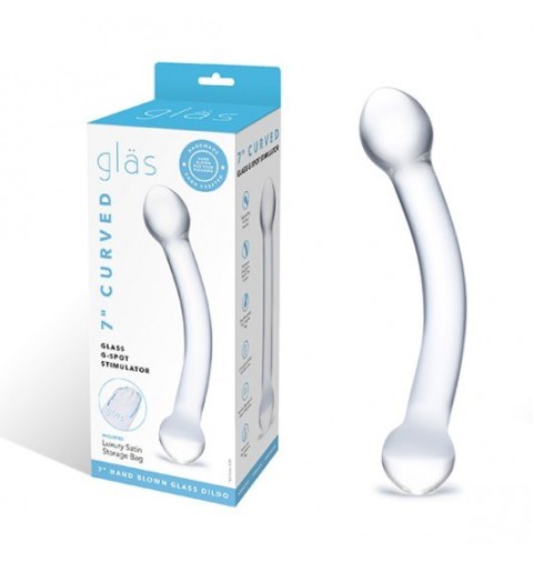 Glas - Curved G-Spot Stimulator Glass Dildo