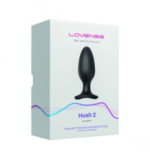 Korek Analny z wibracjami Hush rozmiar XL & App Lovense