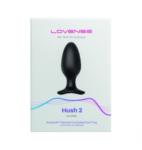 Korek Analny z wibracjami Hush rozmiar XL & App Lovense