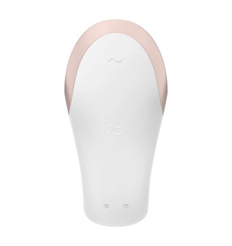 Wibrator dla Par Double Love biały Satisfyer