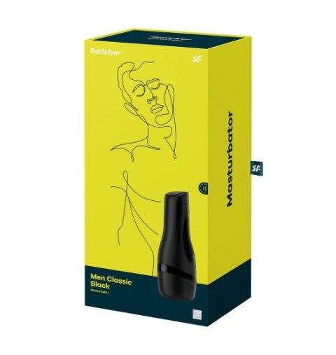 Masturbator Men Classic Black Satisfyer OUTLET