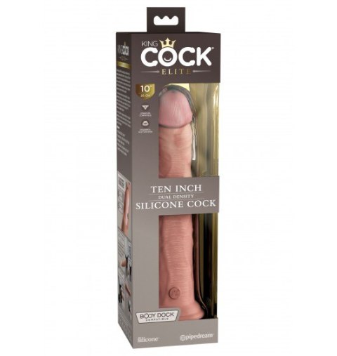 Dildo Sztuczny Penis King Cook 10" cielisty z przyssawką