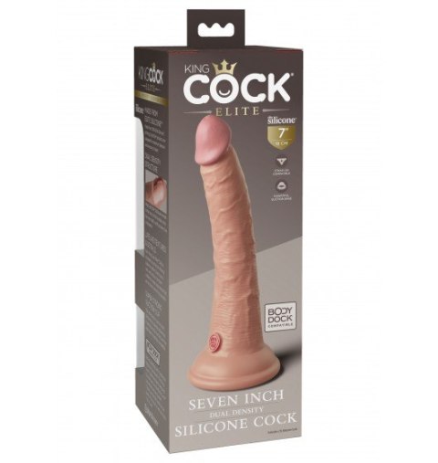 7 Inch Dual Density Silicone Cock Light