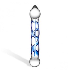 Glas - Full Tip Textured Glass Dildo