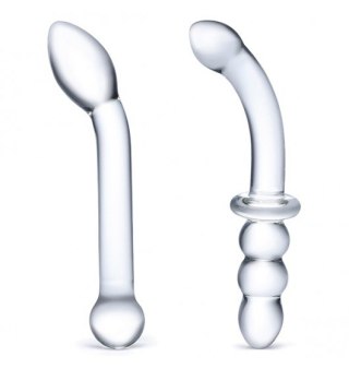 Szklane Dildo Zestaw G-Spot Pleasure 2 szt Gläs