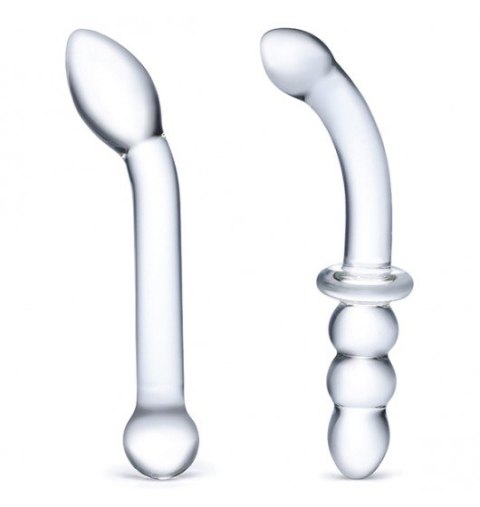 Szklane Dildo Zestaw G-Spot Pleasure 2 szt Gläs