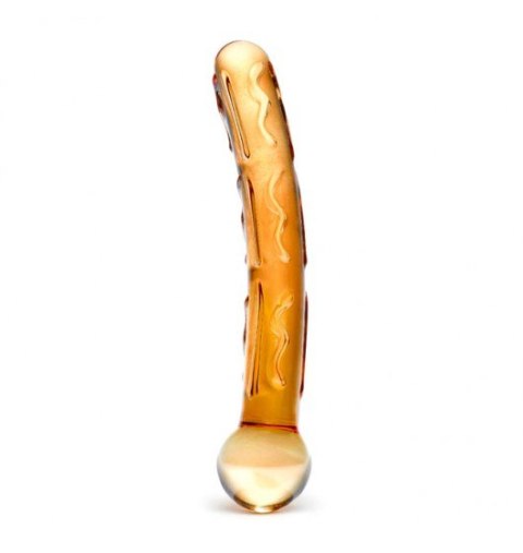 Szklane Dildo Orange Tickler Gläs