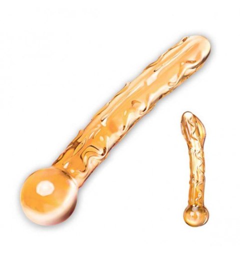 Szklane Dildo Orange Tickler Gläs