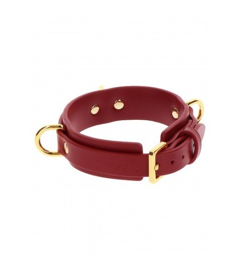 Taboom D-Ring Collar Deluxe Red