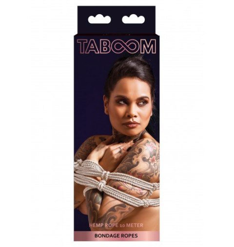 Taboom Hemp Rope 10 Meter 7 mm Nude