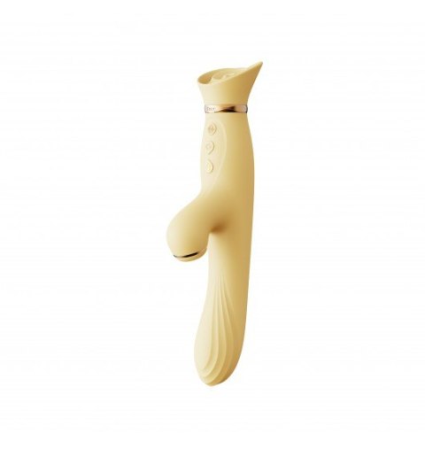 Zalo Rose Vibrator Lemon Yellow