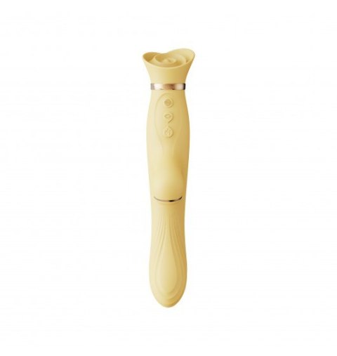 Zalo Rose Vibrator Lemon Yellow