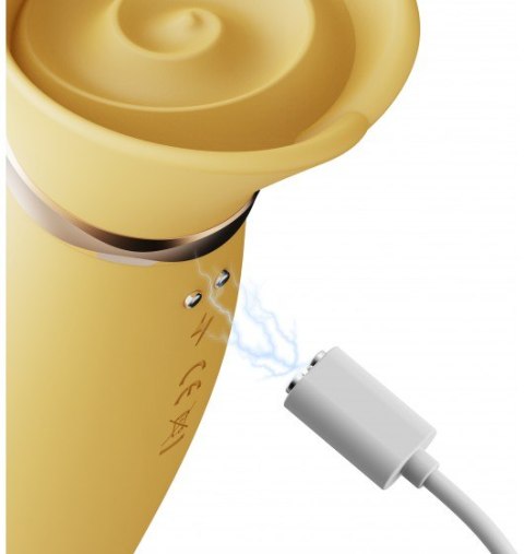 Zalo Rose Vibrator Lemon Yellow