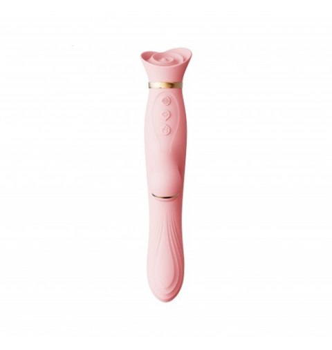 Zalo Rose Vibrator Strawberry Pink