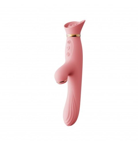 Zalo Rose Vibrator Strawberry Pink