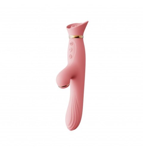 Zalo Rose Vibrator Strawberry Pink