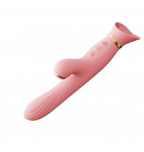 Zalo Rose Vibrator Strawberry Pink