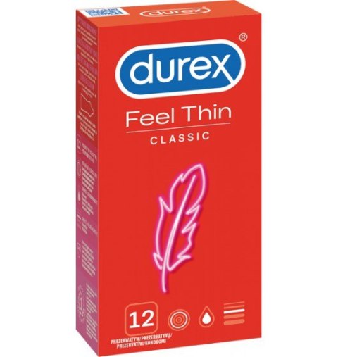 Durex Feel Thin Classic 12 szt.