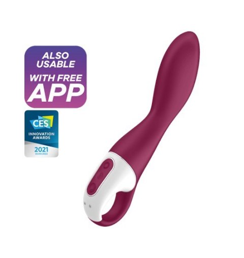 Wibrator Heated Thrill z aplikacją Satisfyer