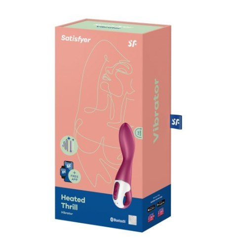 Wibrator Heated Thrill z aplikacją Satisfyer