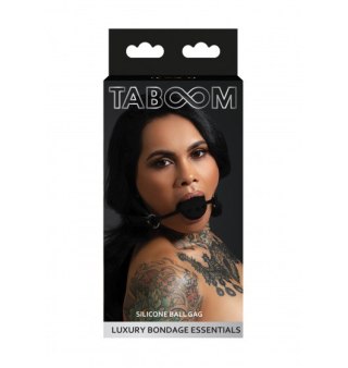 Taboom Silicone Ball Gag Black