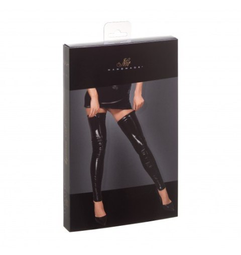 F190 PVC stockings with decorative stitching M