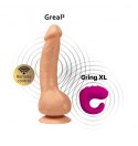 Wibrator Sztuczny Penis Greal 2 Flesh Gvibe