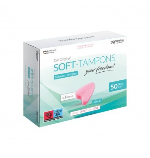 JoyDivision Soft-Tampons normal box of 50