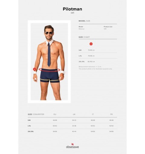 Pilotman komplet 2XL/3XL