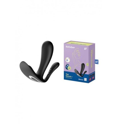 Wibrator Wielofunkcyjny Top Secret+ Connect App Black Satisfyer