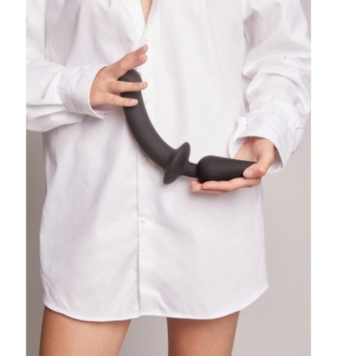 Switch Plug-in Semi-realistic Dildo Black XXL