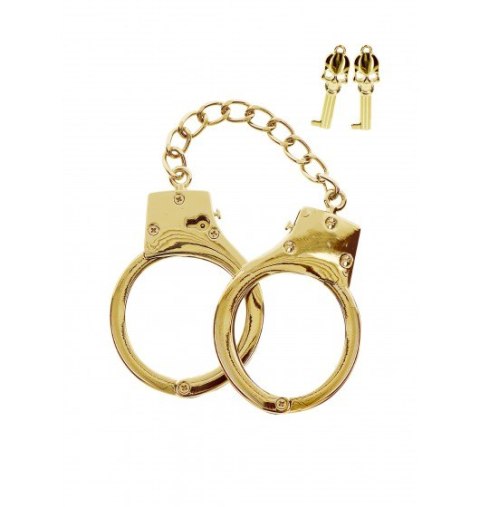 Taboom Gold Plated BDSM Handcuffs