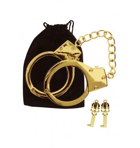 Taboom Gold Plated BDSM Handcuffs