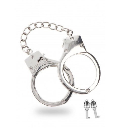 Taboom Silver Plated BDSM Handcuffs