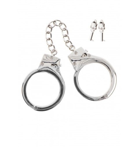 Taboom Silver Plated BDSM Handcuffs