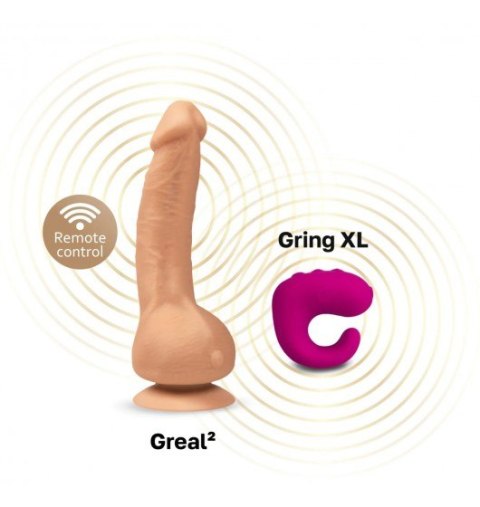 Wibrator Sztuczny Penis Greal Mini Flesh Gvibe