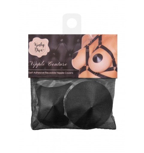 Kinky Diva PU Leather Nipple Covers