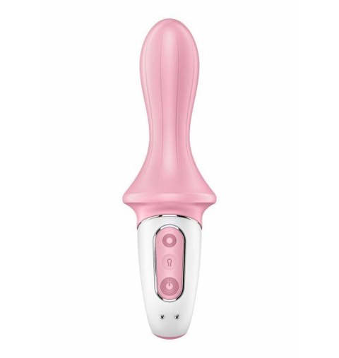 Wibrator Air Pump Booty 5+ Red z aplikacją Satisfyer