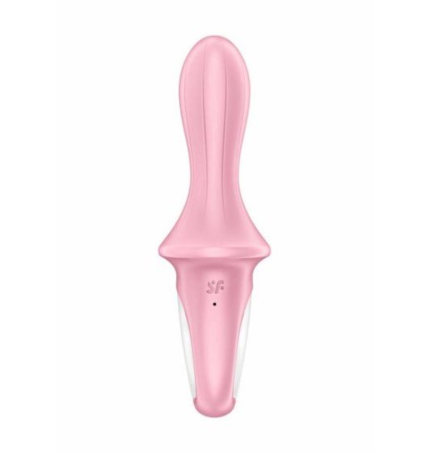 Wibrator Air Pump Booty 5+ Red z aplikacją Satisfyer