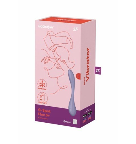 Wibrator Wielofunkcyjny G-Spot Flex 5+ Lilac Satisfyer