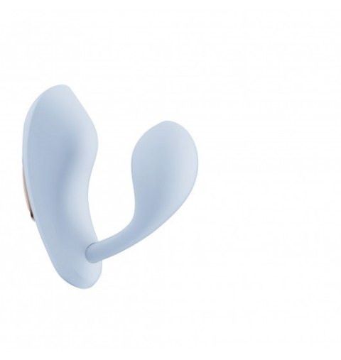 Qingnan No.6 Wireless Control Wearable Vibrator Blue