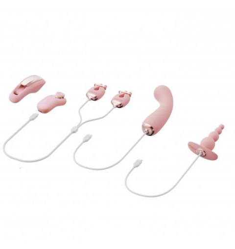 Qingnan No.6 Wireless Control Wearable Vibrator Pink