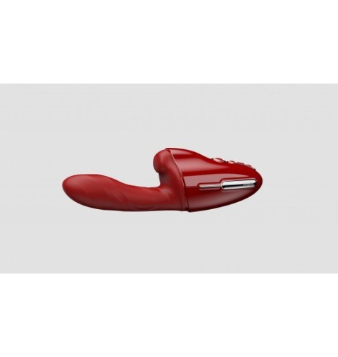 Qingnan No.9 Handheld Vibrating and Rotating Thruster Set Red