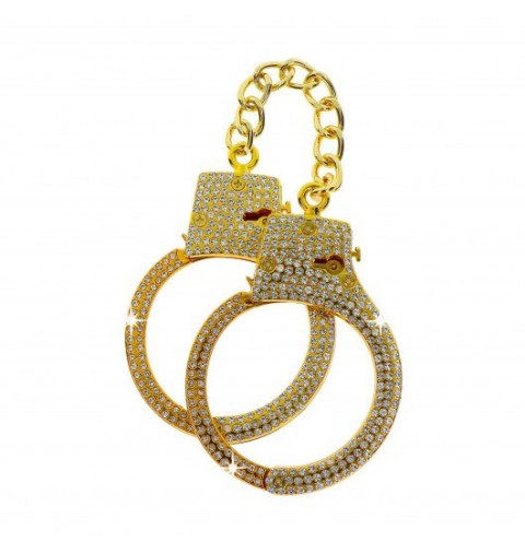 Taboom Diamond Wrist Cuffs Gold