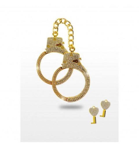 Taboom Diamond Wrist Cuffs Gold