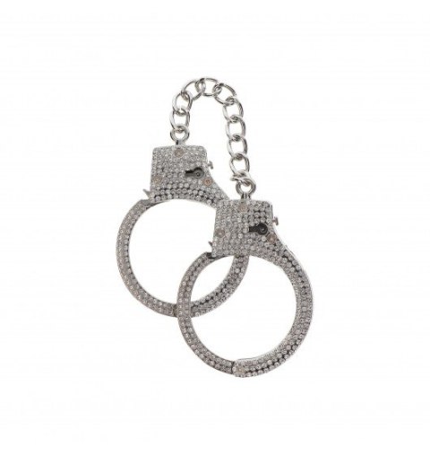 Taboom Diamond Wrist Cuffs Silver