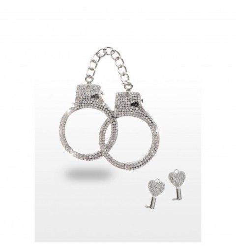 Taboom Diamond Wrist Cuffs Silver