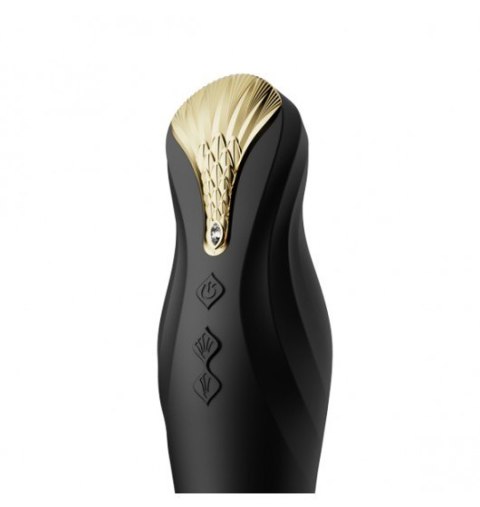 Zalo King Vibrating Thruster Obsidian Black