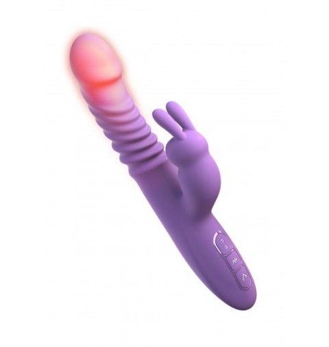 Wibrator Króliczek Her Thrusting Silicone Pipedream